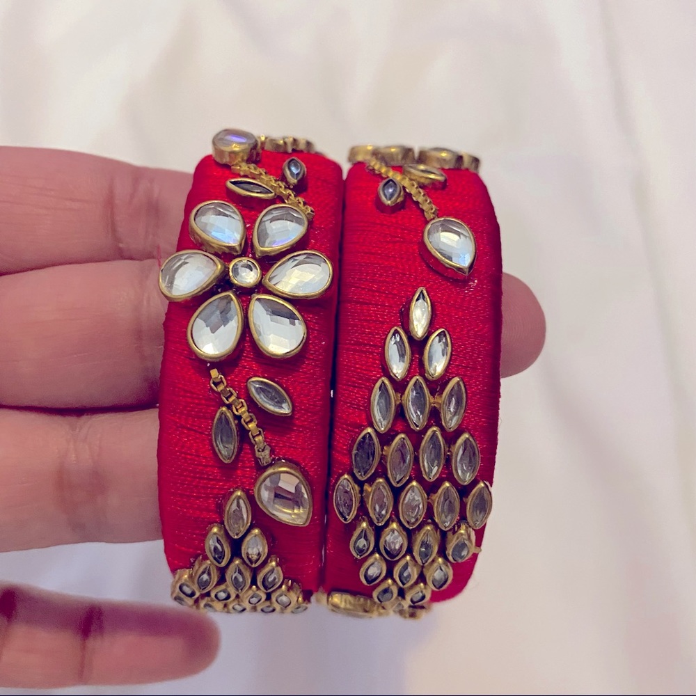 Silk Bangles - Picture 2 of 2